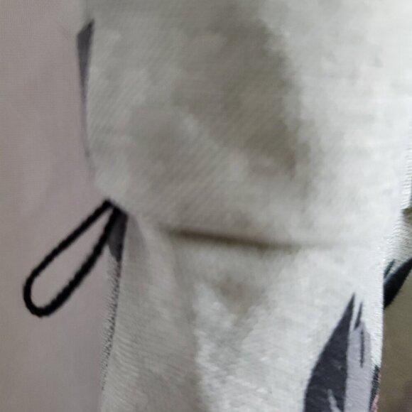 Elle Floral Sleeveless Dress Size 6 Fit Flare Dressy Office Lined Stretchy EUC - Picture 6 of 13